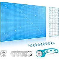 Lange &amp- König Kit de Cuter Rotativo incluye Base de Corte- Cortador Rotativo- 5 Cuchillas de Repuesto- Regla de…